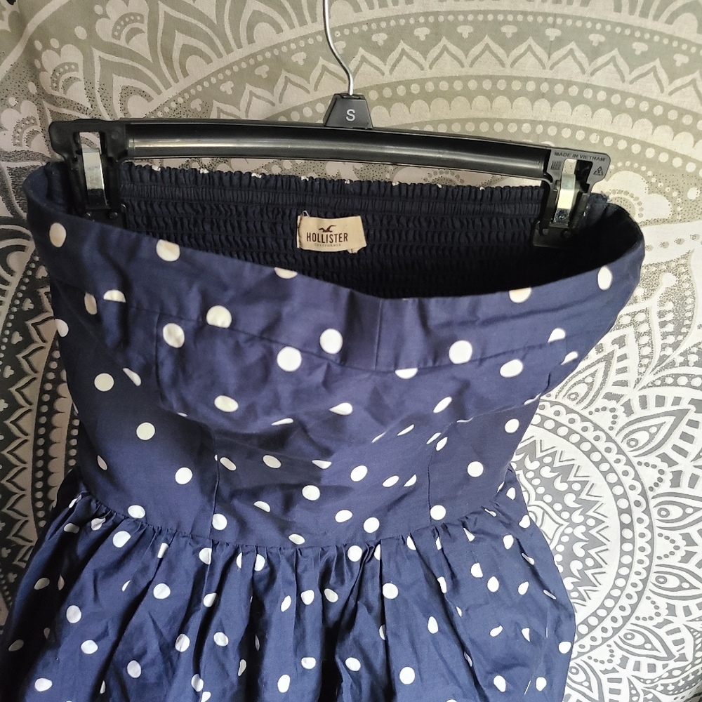 BONED CORSET Sweetheart Retro Cocktail Polka Dots - Picture 5 of 15